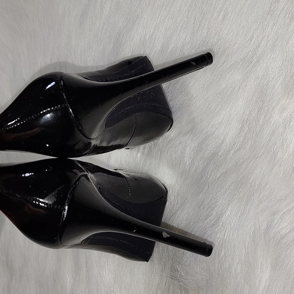 Rachel Roy Patent Leather Black Pumps Size 7 - Picture 5 of 7